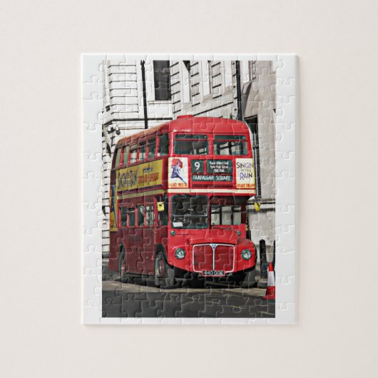 Puzzle Bus Vintage de Londres (Vertical)