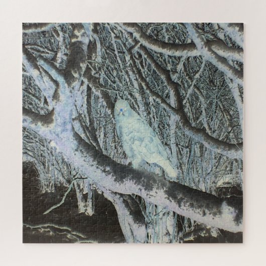 Puzzle Busard Saint-Martin sur Branche Scène de la faune  (Horizontal)