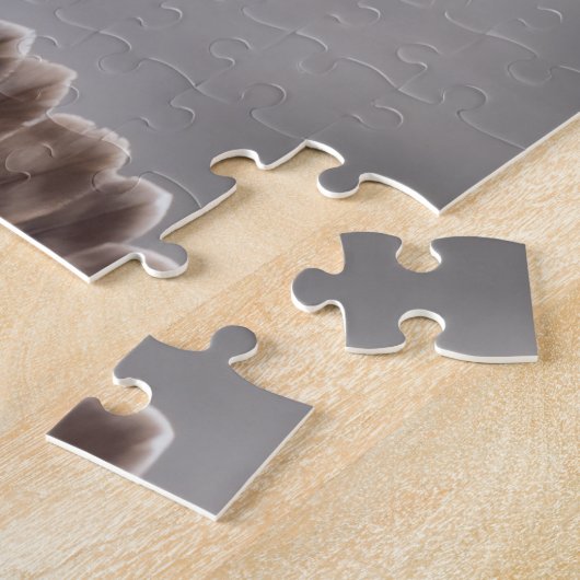 Puzzle Buse à queue rouge en vol (Côté)