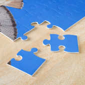 Puzzle Buse à queue rouge en vol (Côté)