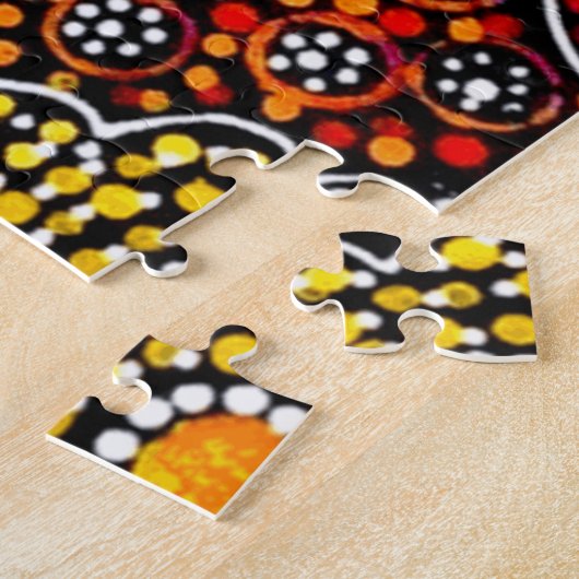 Puzzle Bush Seed Dreaming dans le désert (Côté)