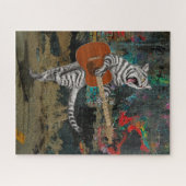 Puzzle Busker le chat guitare (Horizontal)