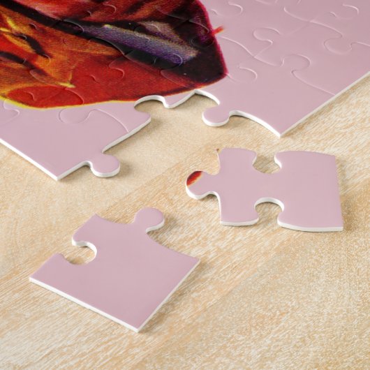 Puzzle Butler 1937 avec plateau et whiskey Mariage doré (Côté)