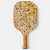 Puzzle Butterflies en Daisies van Shirley Taylor Pickleball Paddle (Achterkant)