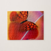 Puzzle Butterfly and Hearts (Horizontal)