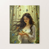 Puzzle Butterfly Goddess (Vertical)