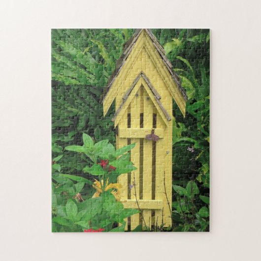 Puzzle Butterfly House in Natuur Legpuzzel (Verticaal)