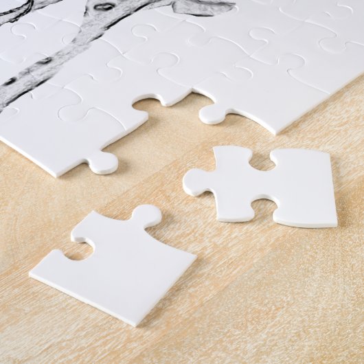 Puzzle - Butterfly on Flowers Legpuzzel (Zijkant)