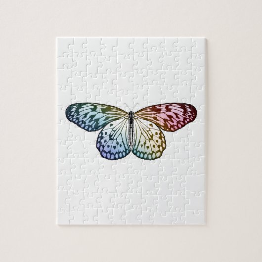 Puzzle Butterfly Rainbow (Vertical)
