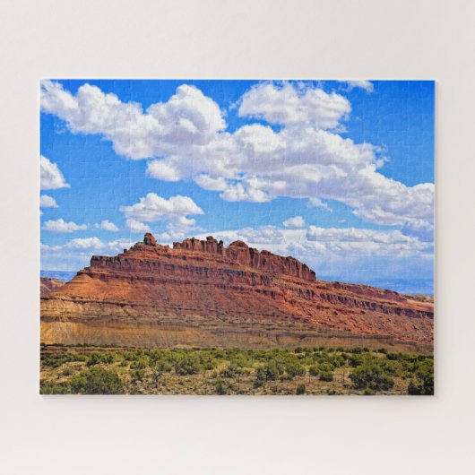 Puzzle Buttes Utah et Blue Skies - 16x20 - 520 pcs. (Horizontal)