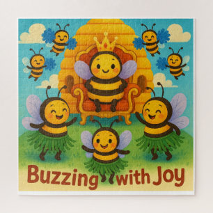 Puzzle Buzzing with Joy - Célébration du royaume des abei