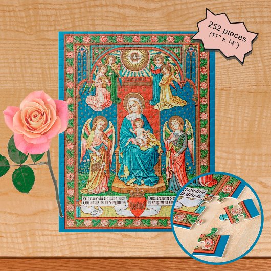 Puzzle BVM et Enfant Jésus