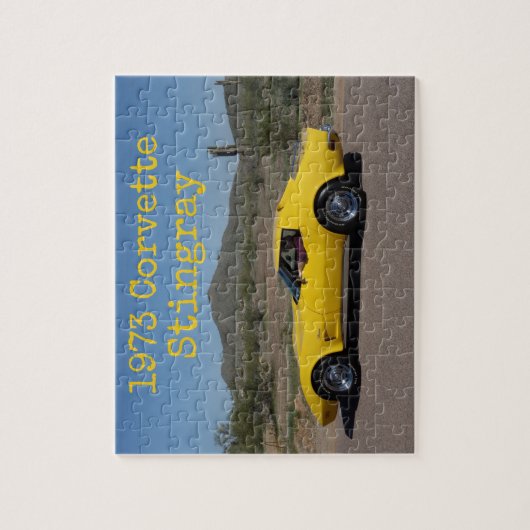 Puzzle C3 Stingray 1973 Corvette (Vertical)