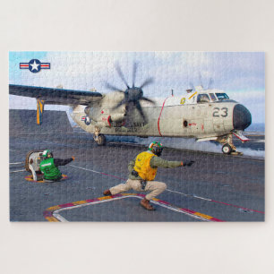 Puzzle C-2A GREYHOUND (20x30 pouces)
