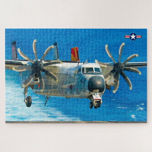 Puzzle C-2A GREYHOUND (20x30 pouces) (Horizontal)