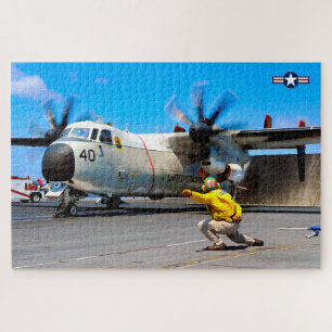 Puzzle C-2A GREYHOUND (20x30 pouces)