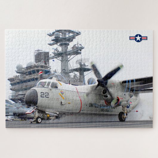 Puzzle C-2A GREYHOUND (20x30 pouces) (Horizontal)