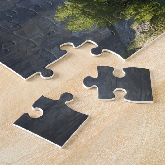 Puzzle CA, Yosemite NP, El Capitan se reflète dans Merced (Côté)