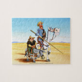 Puzzle Cabalgando Don don Quichotte et bande dessinée de (Horizontal)