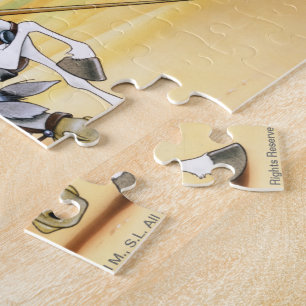 Puzzle Cabalgando Don don Quichotte et bande dessinée de