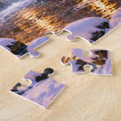 Puzzle Cabane de cerfs de Noël (Côté)