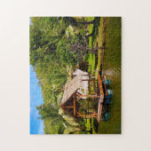 Puzzle Cabane de la rivière Guam. (Vertical)