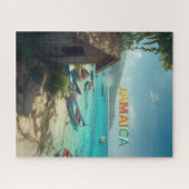 Puzzle cabane de pêche et bateaux de Jamaïque (Horizontal)