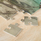 Puzzle Cabane de pêche et petits bateaux (Côté)