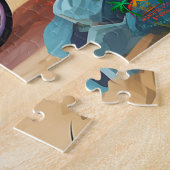 Puzzle 🌅 Cabane de plage Tropical (Côté)