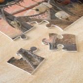 Puzzle Cabane de Strandlooper d'Afrique du Sud. (Côté)