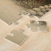 Puzzle Cabane rustique d'hiver/Noël (Côté)