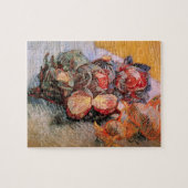 Puzzle Cabbages rouges et oignons par Vincent van Gogh (Horizontal)
