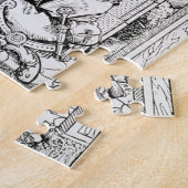 Puzzle Cabbalist juif tenant un sephiroth, copie d'un I (Côté)