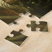Puzzle - Cabestans en bois sculpté (Côté)