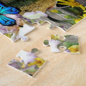 Puzzle Cabin flower garden (Côté)