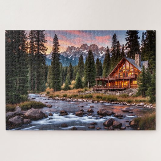 Puzzle Cabin Lights (Horizontal)