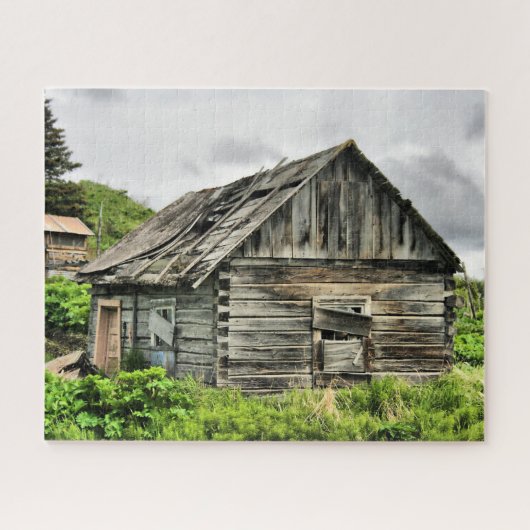 Puzzle Cabine brisé en Alaska (Horizontal)