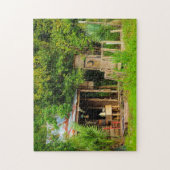 Puzzle Cabine Cajun Louisiane. (Vertical)