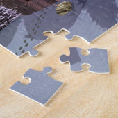 Puzzle Cabine dans la neige (Côté)