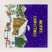 Puzzle Cabine de Noël (Horizontal)