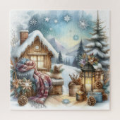 Puzzle Cabine d'hiver (Vertical)