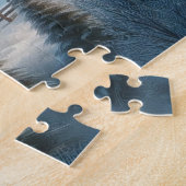 Puzzle Cabine d'hiver dans la forêt (Côté)