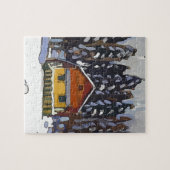 Puzzle Cabine En Neige (Horizontal)