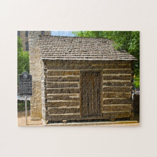 Puzzle Cabine historique Texas. (Horizontal)