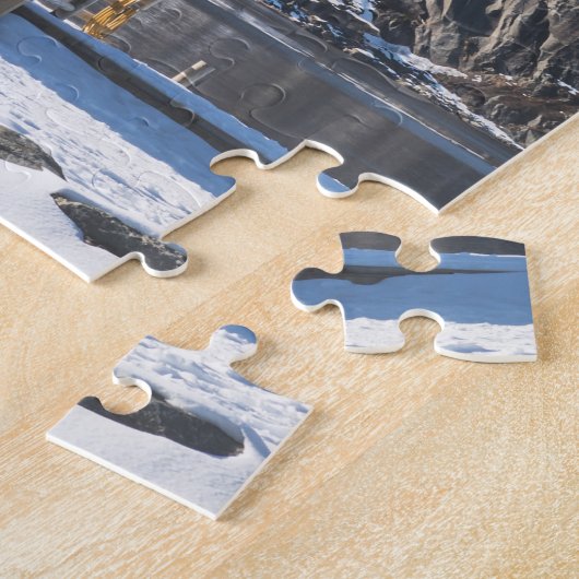 Puzzle Cabine jaune Lofoten (Côté)