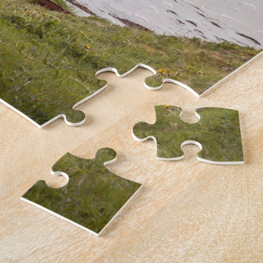 Puzzle Cabine rouge Ramberg Lofoten (Côté)