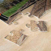 Puzzle Caboose Railcar Edmonton Canada. (Côté)