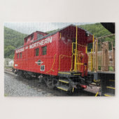 Puzzle Caboose rouge (Horizontal)
