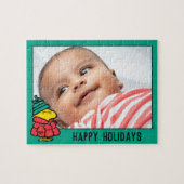 Puzzle cacahuètes | Bois | Ajouter votre message (Horizontal)