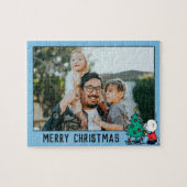 Puzzle cacahuètes | Charlie Brown | Ajouter votre message (Horizontal)